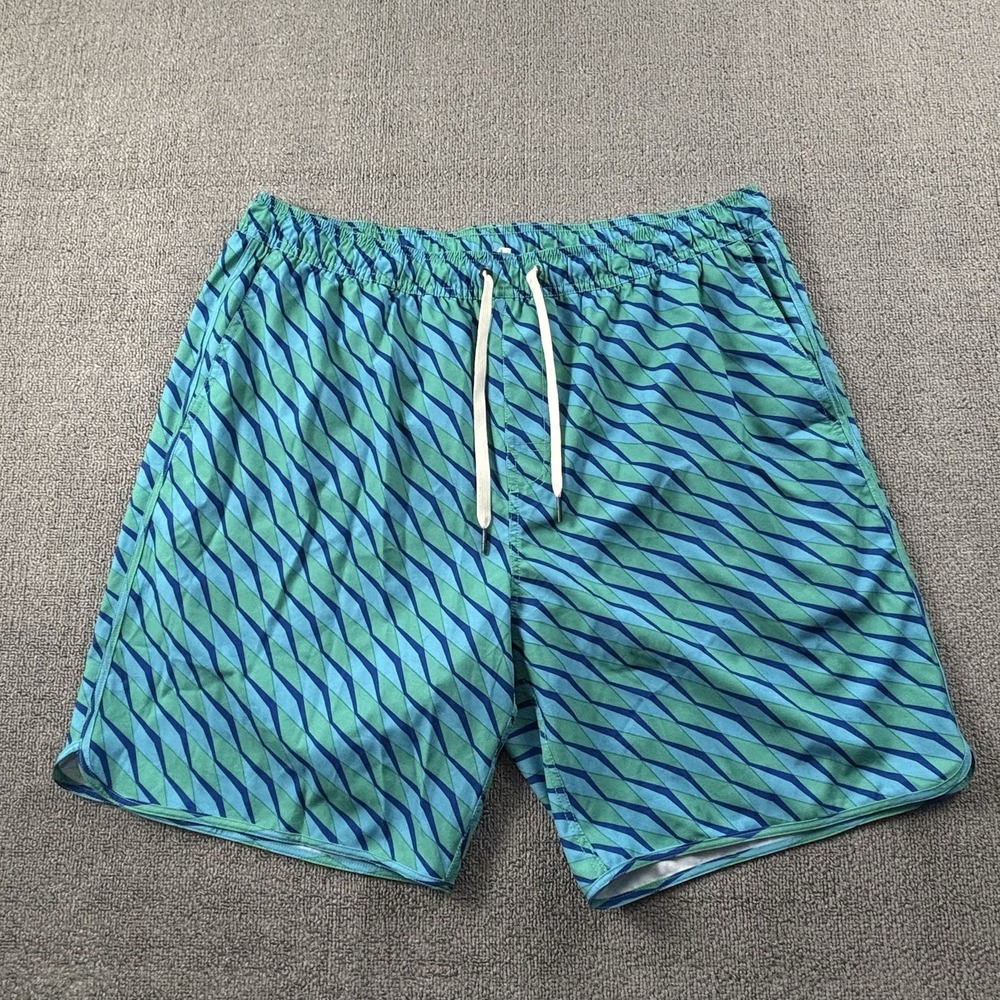 Fair Harbor Shorts Adult 2XL XXL Blue Surf Swimwear Active Casual Men's